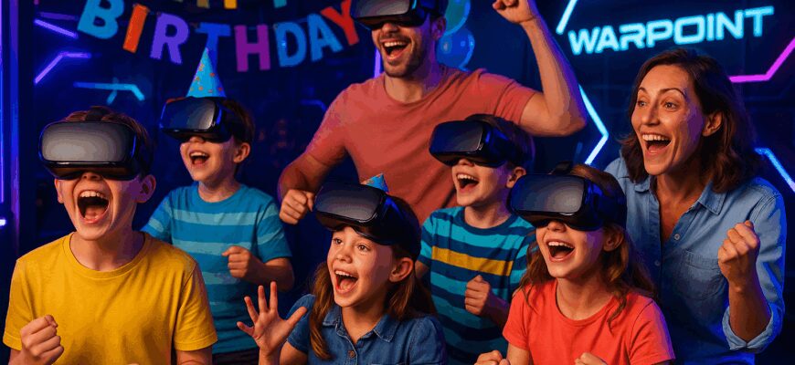 Где отметить день рождения ребёнка в Пензе: захватывающие VR‑шоу и квесты для детей от 8 до 14 лет