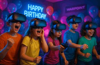 Мобильный VR-праздник дома в Пензе — уникальный формат детского дня рождения для детей 8-14 лет с безопасными играми, эффектами и максимальными эмоциями