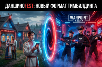 Участники этно-тимбилдингов на фестивале ДаншиноFest в Пензенской области